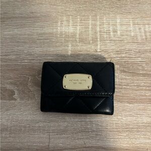 Michael Kors Black Quilted Women's wallet
